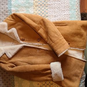 Cozy Suede Shearling Danier Size M jacket.